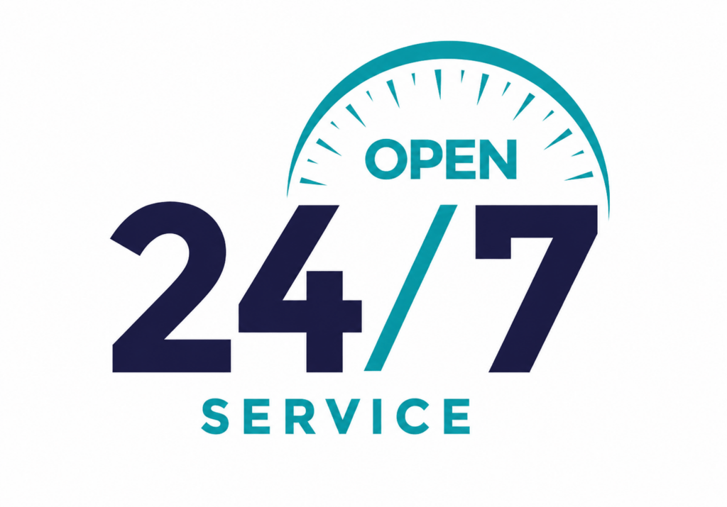 Logo 24h7j service médical