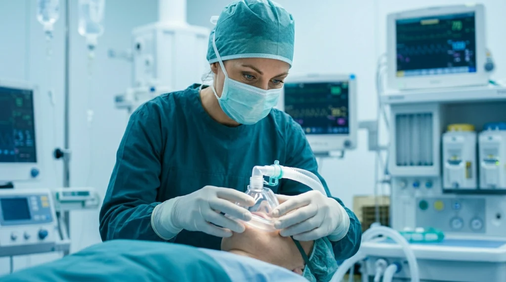 Image représentant le service d'anesthésie au sein de la clinique dr nadjette bouazza
