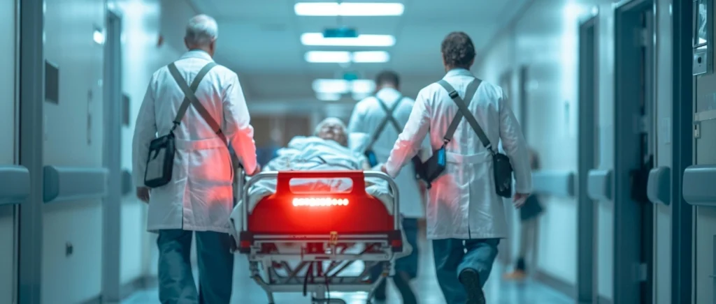 Image représentant le service d'urgences médicales 24h/24 7j/7 au sein de la clinique dr nadjette bouazza